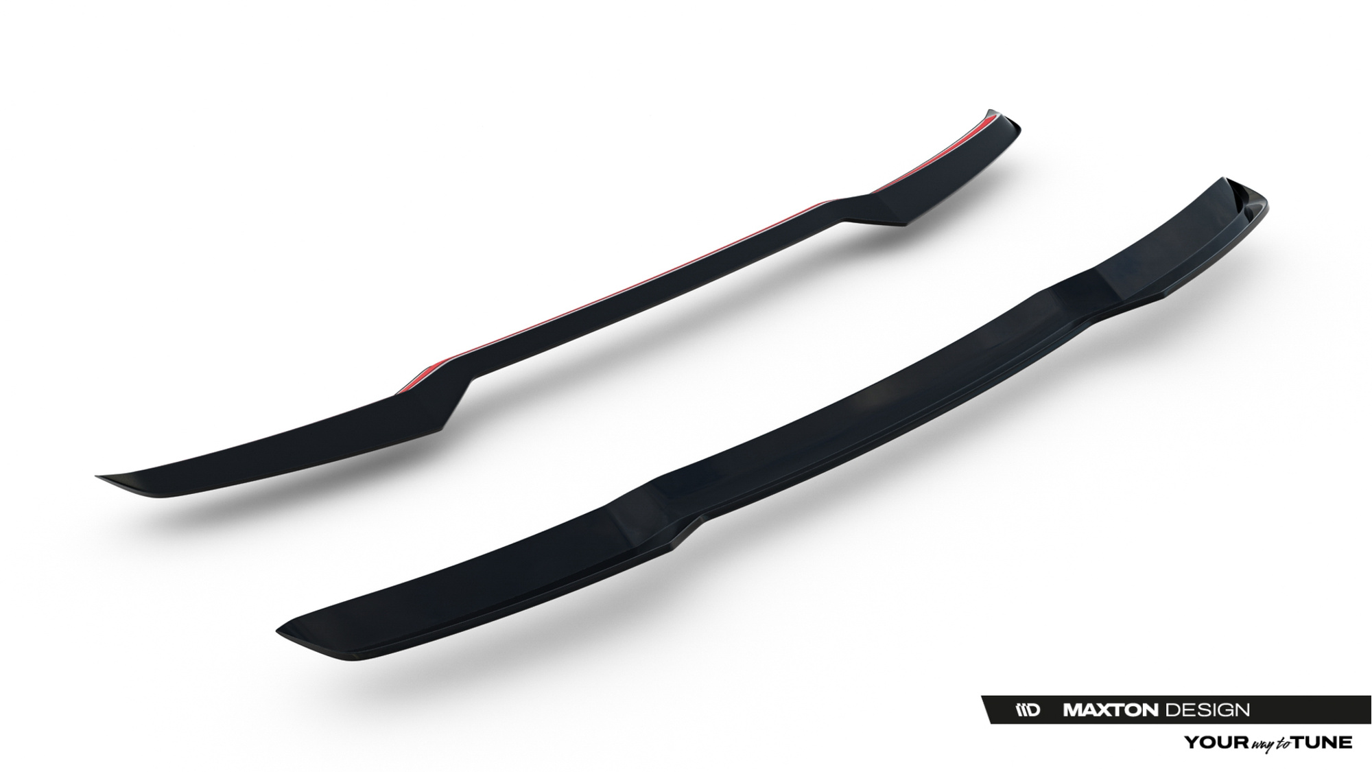 Spoiler Cap BMW X3 M-Pack / M50 G45 Glans Zwart Maxton
