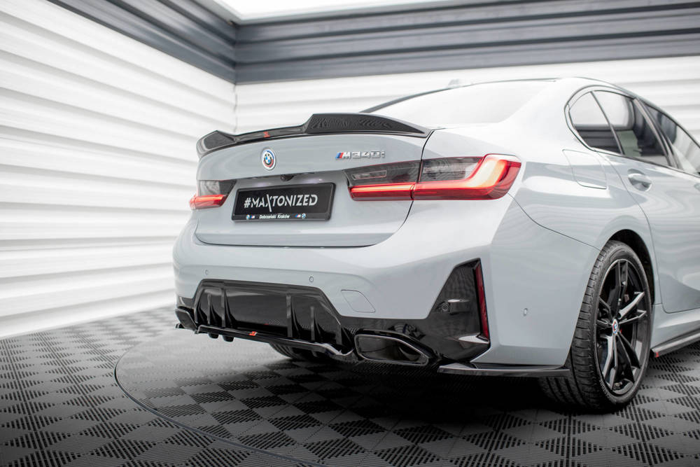 Diffuser BMW M340i G20 / G21 FL Maxton Glans Zwart