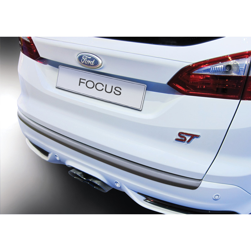 ABS Achterbumper beschermlijst  Ford Focus Estate/Combi 2012-2018 Zwart