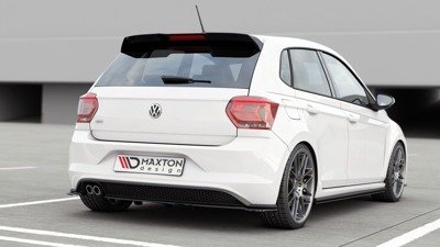 Diffuser VW Polo 6 GTI Mk6 Glans Zwart