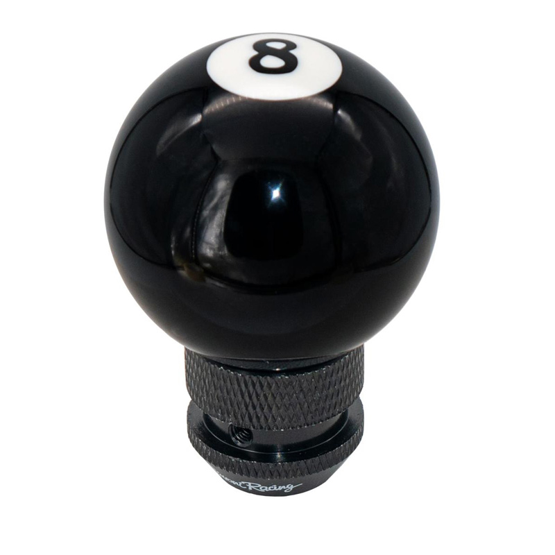 Pookknop 8-Ball zwart