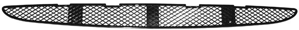 Bumper Grill D.BENZ W220. 98-00 ZWART
