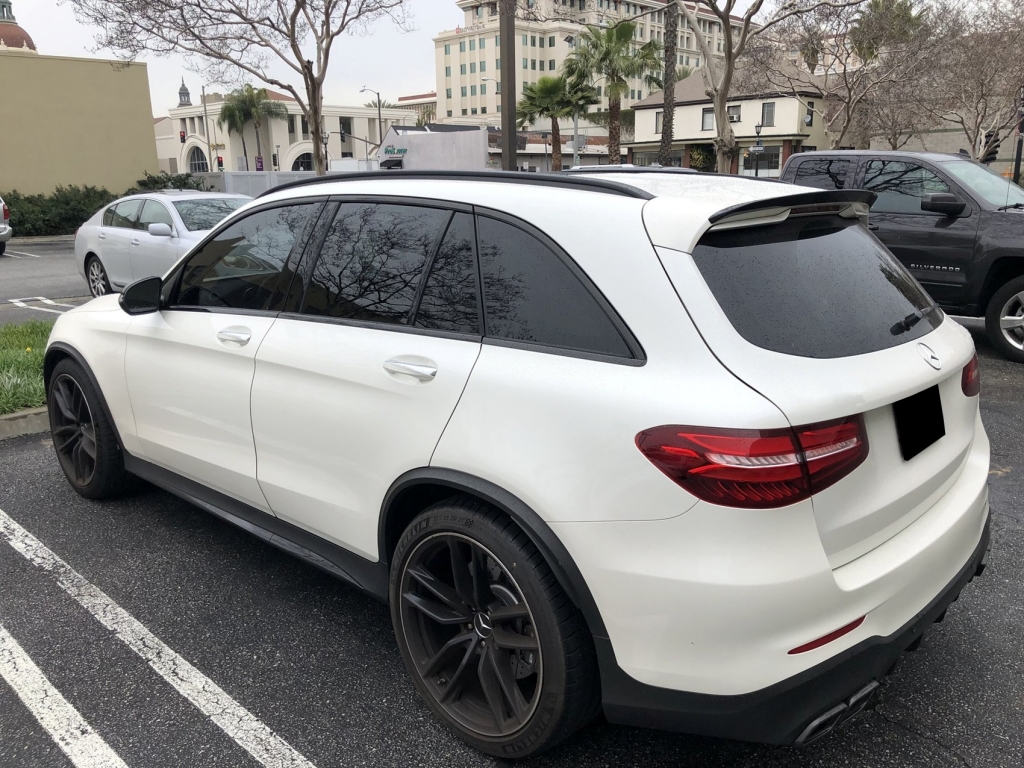 Achterklep Spoiler Mercedes GLC X253 SUV (2015-2020) Glans Zwart