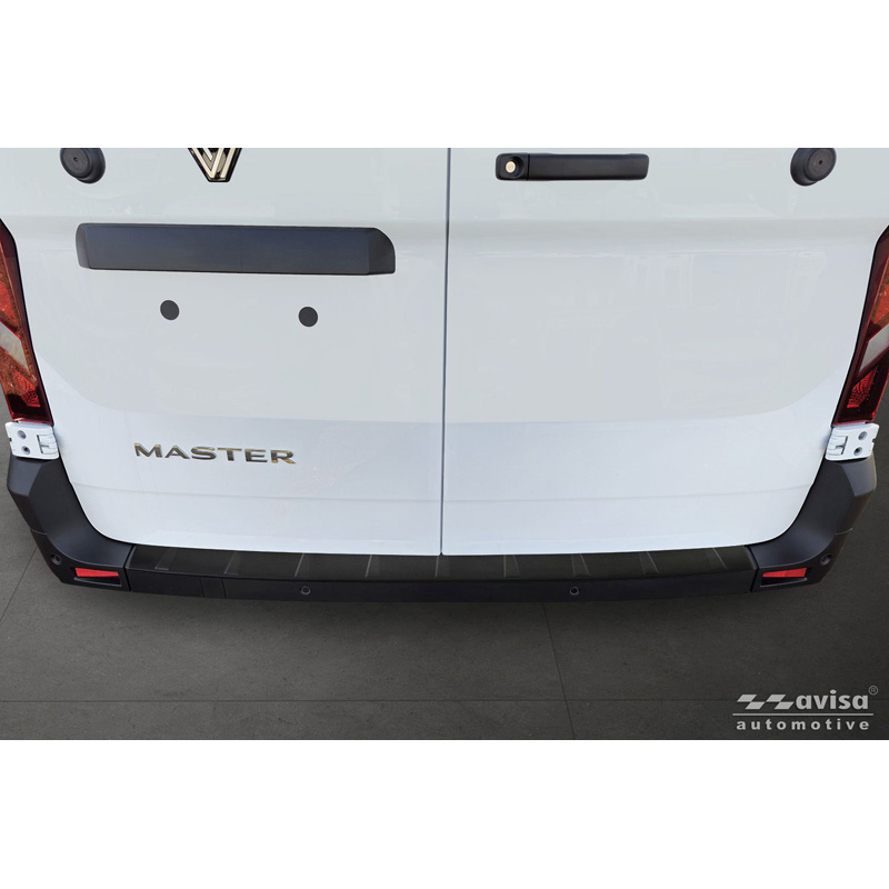 Avisa Matzwart RVS Achterbumperprotector  Renault Master IV 2024- 'Ribs'