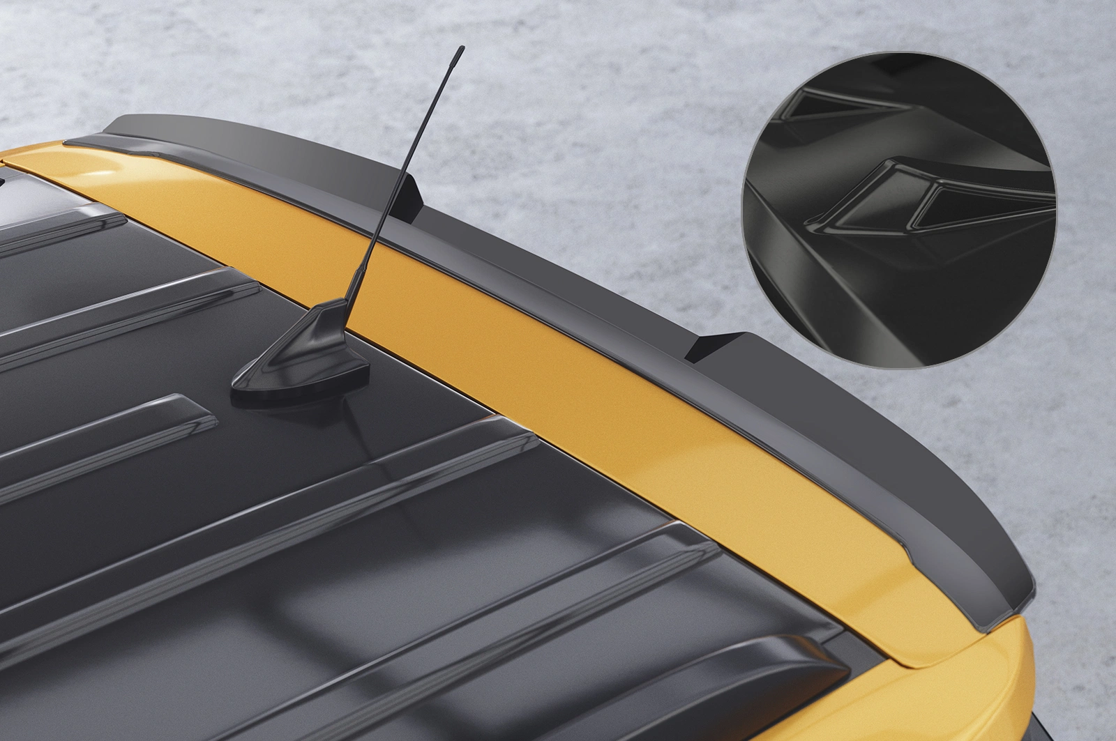 Achterspoiler Ford EcoSport MK2 Glans Zwart – CSR Design (2012-)