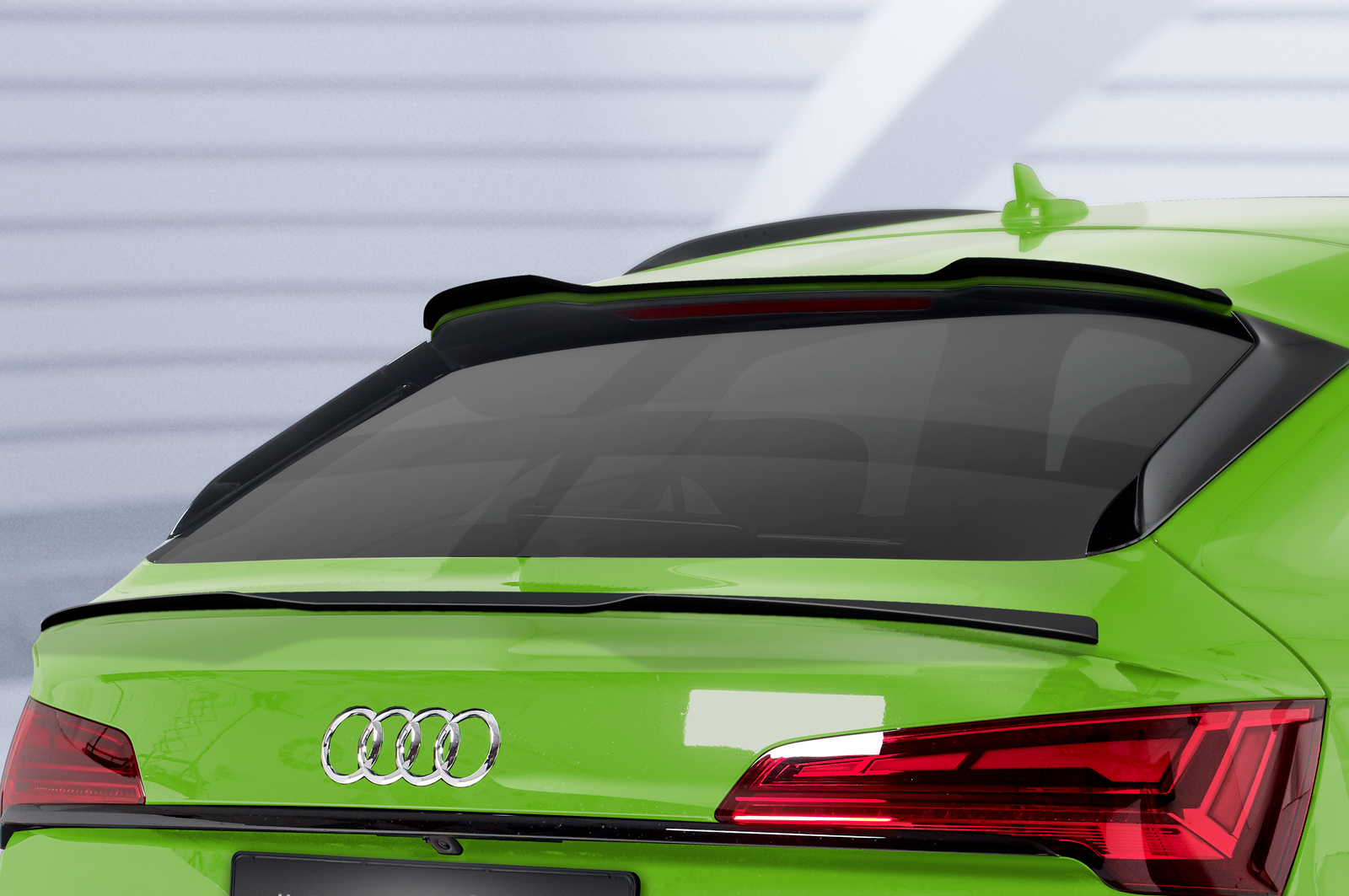 Spoiler Audi Q5 (FYT) Sportback CSR Glans Zwart