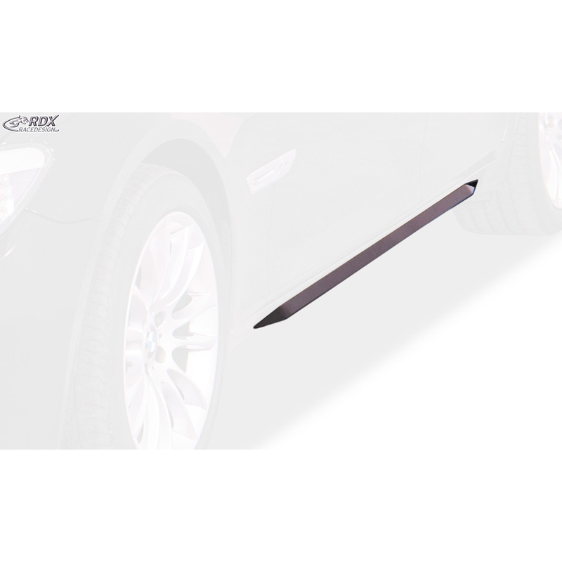 Sideskirts 'Slim'  BMW 7-Serie F01/F02 2008-2015 (ABS zwart glanzend)