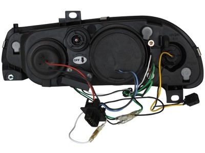 Faros Alfa Romeo 156 LED Los ojos del Diablo Dayline negro