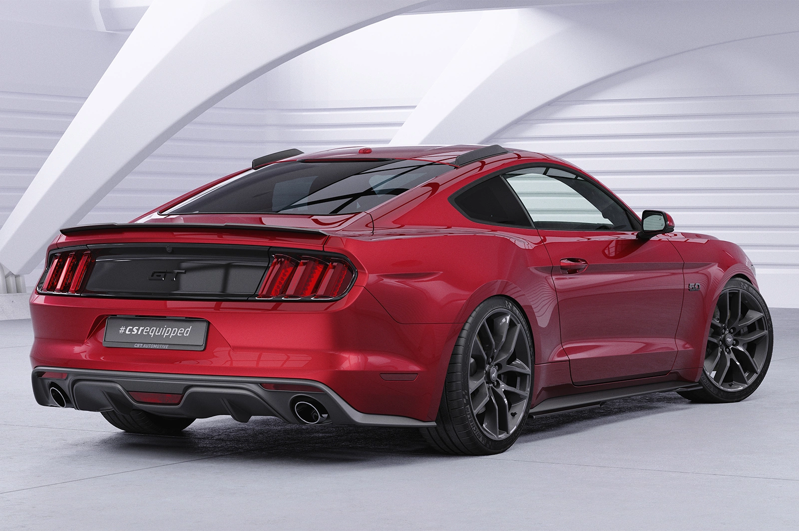 Achterspoiler Ford Mustang VI (Facelift, 08/2017–) Glans Zwart – CSR Automotive