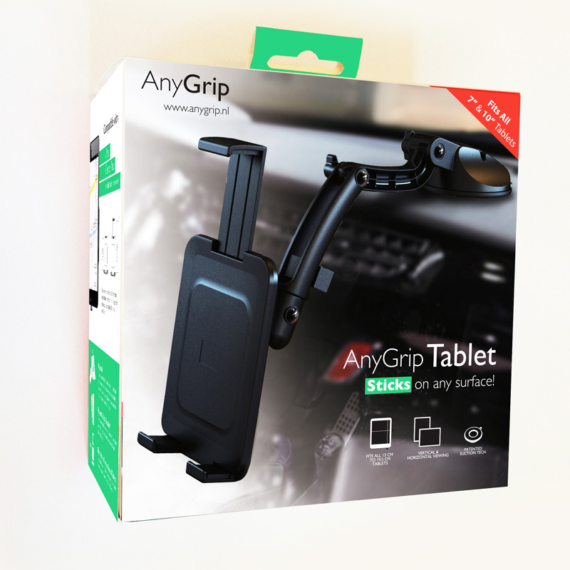 Universele Tablethouder 'Any Grip' -  tablets van 7 t/m 10 inch