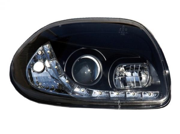 Faros Renault Clio 98-05 Los ojos del Diablo Dayline negro