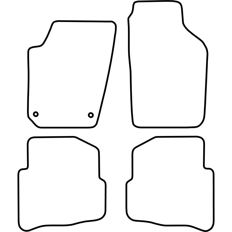 Automatten Seat Ibiza 02-/Cordoba 03-