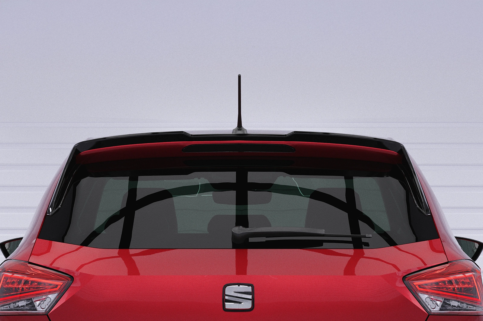 Achterspoiler Seat Ibiza 5 (6F) Glans Zwart (2017 - heden)