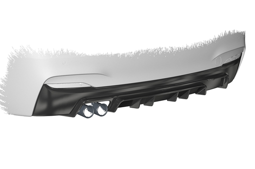 Diffuser BMW 2 Serie F22 / F23 M pakket