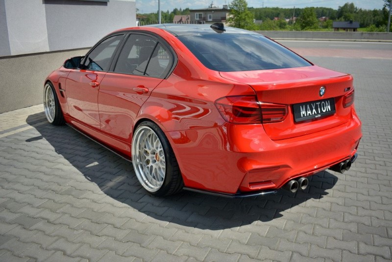 Zijskirts Diffusers V.1 BMW M3 F80 Glanzend Zwart