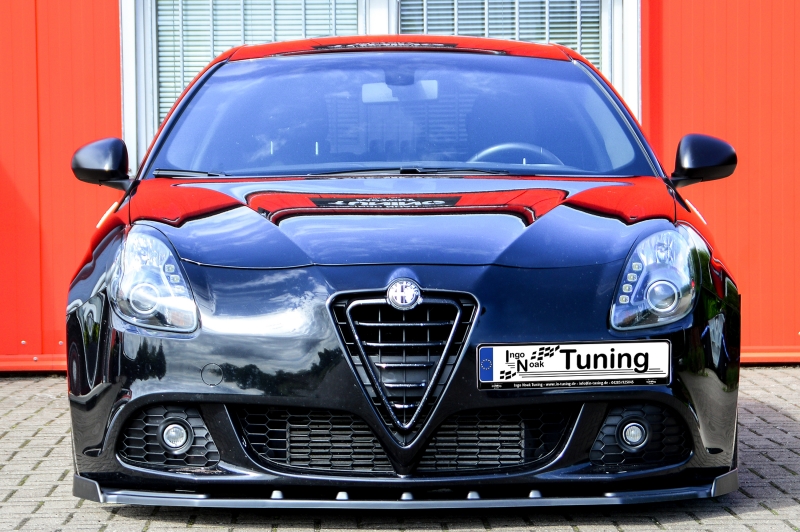 Voorspoiler Alfra Romeo Giulietta Glans Zwart