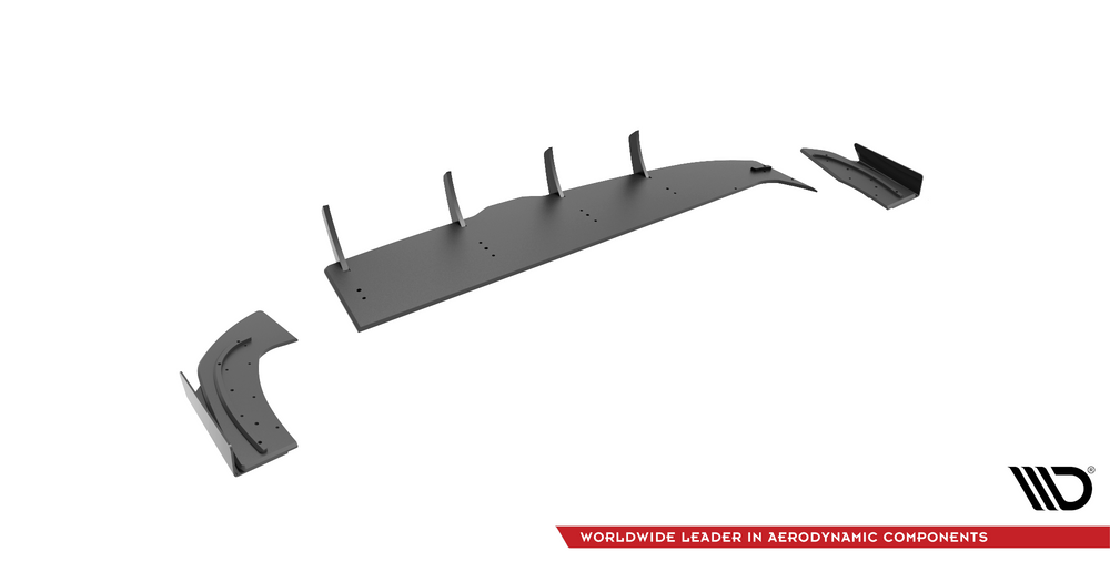 Diffuser Hyundai i30 Fastback N-Line Facelift Maxton+ Flaps
