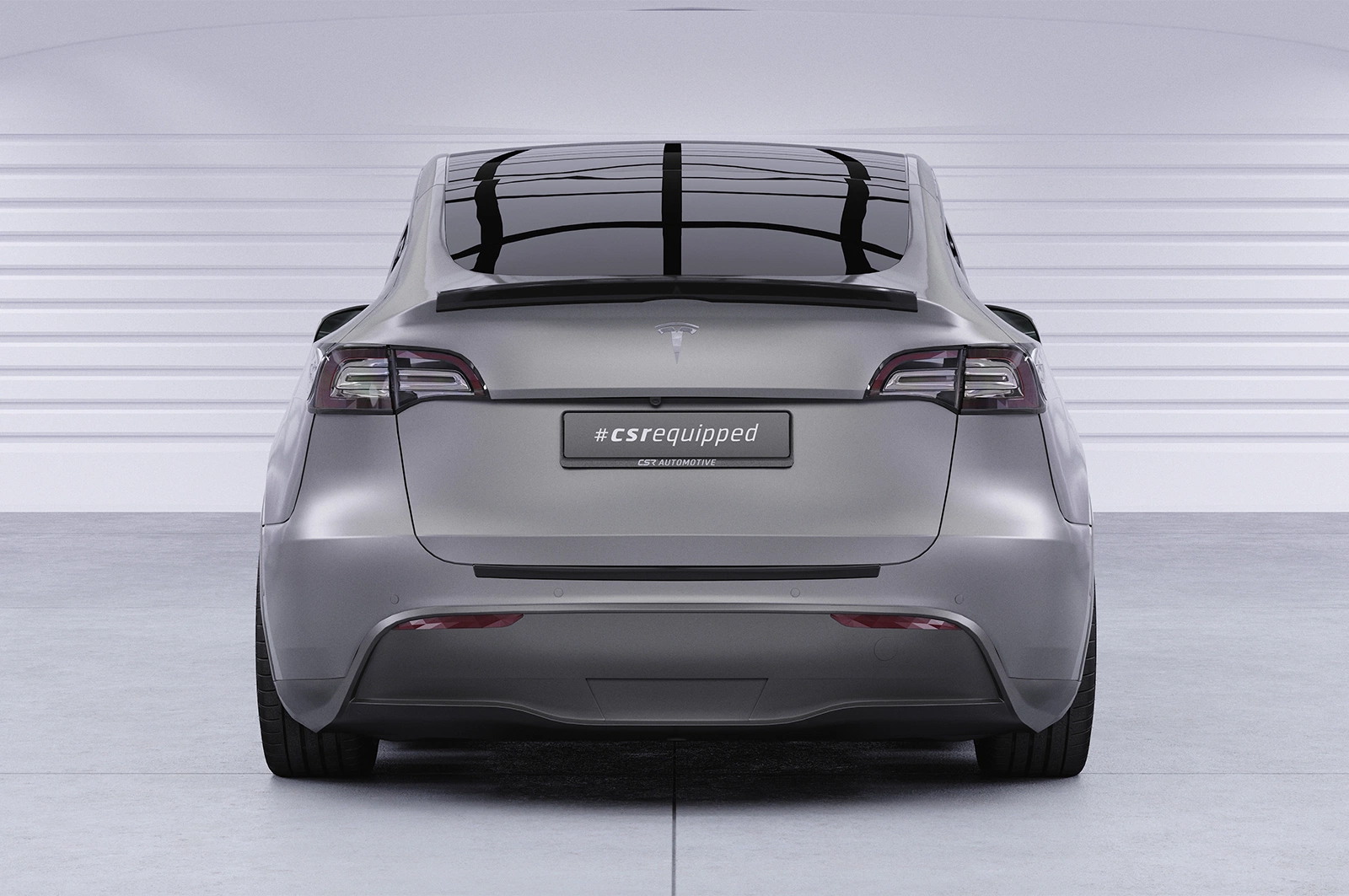 Achterspoiler Tesla Model Y glans zwart – CSR Automotive