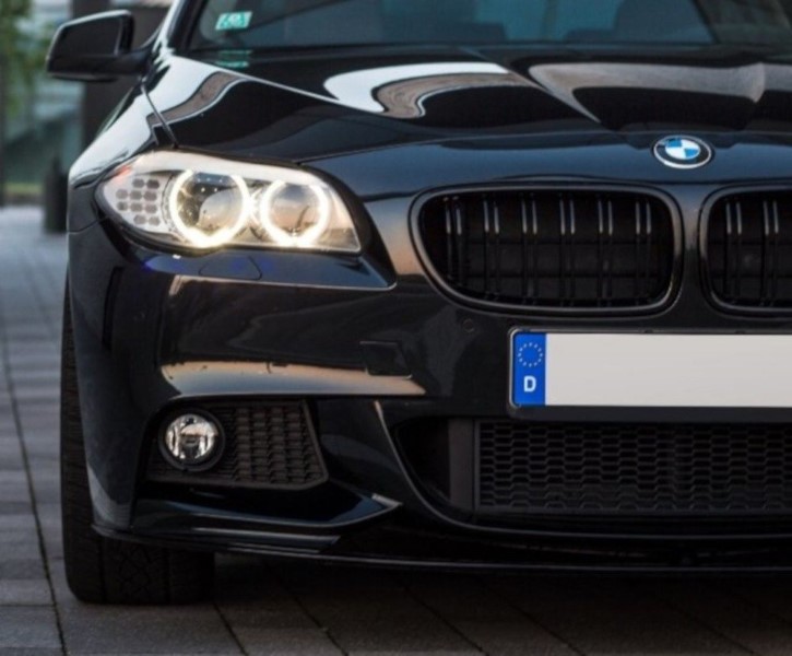 Voorspoiler Sport-Performance Zwart Matte BMW 5 Series F10 F11 met M-Package