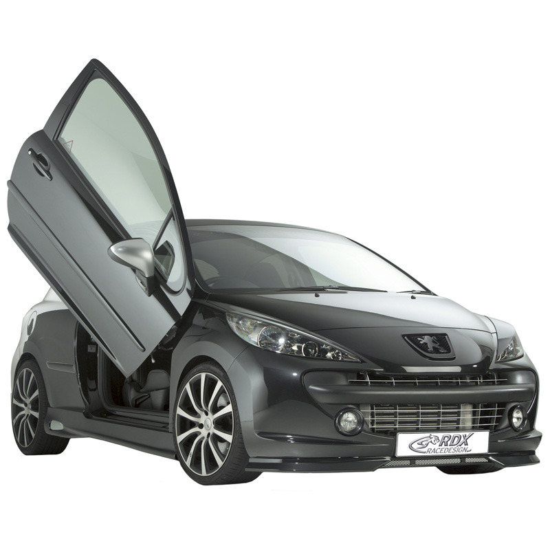 Voorspoiler  Peugeot 207 2006-2009 (PU)