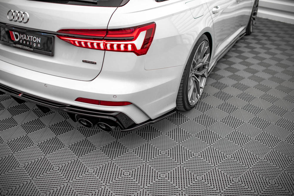 Zijdiffuser Audi A6 S-Line C8 Maxton Glans Zwart