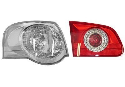 achterlicht, Variant, incl fittingdeel, binnen, rechts VW Passat