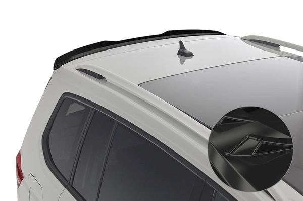 Achterspoiler VW Touran 2 (Typ 5T) Glans Zwart van CSR Automotive (05/2015-)