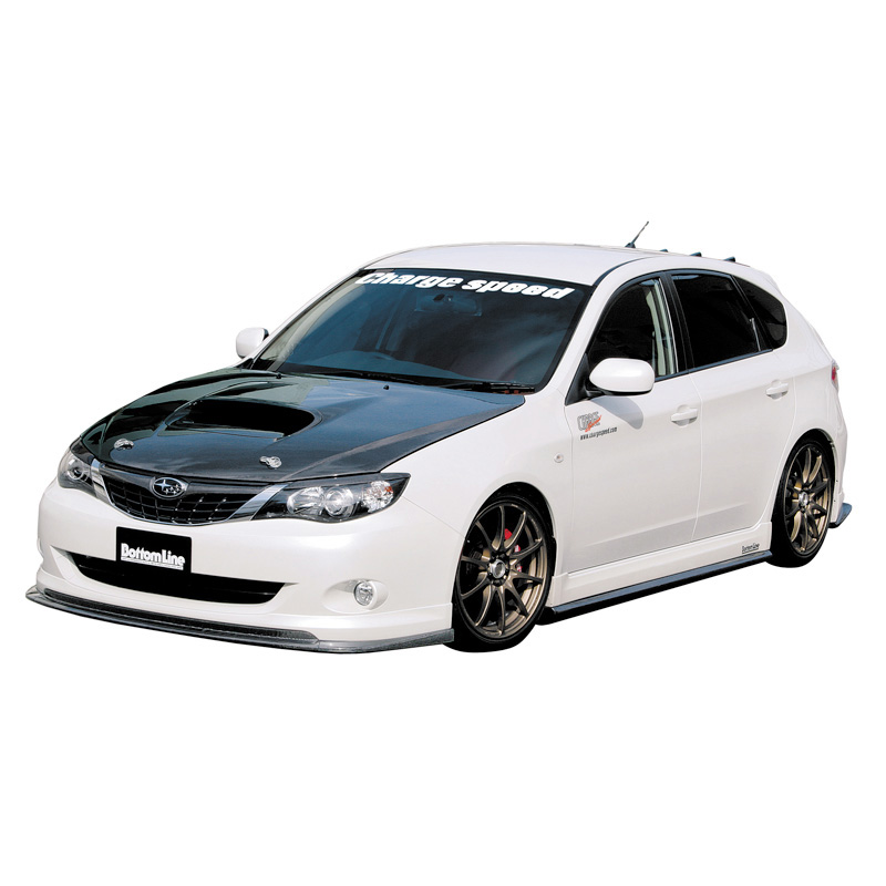 Chargespeed Voorspoiler  Subaru Impreza GH8 A/B 9/2007- BottomLine (FRP)