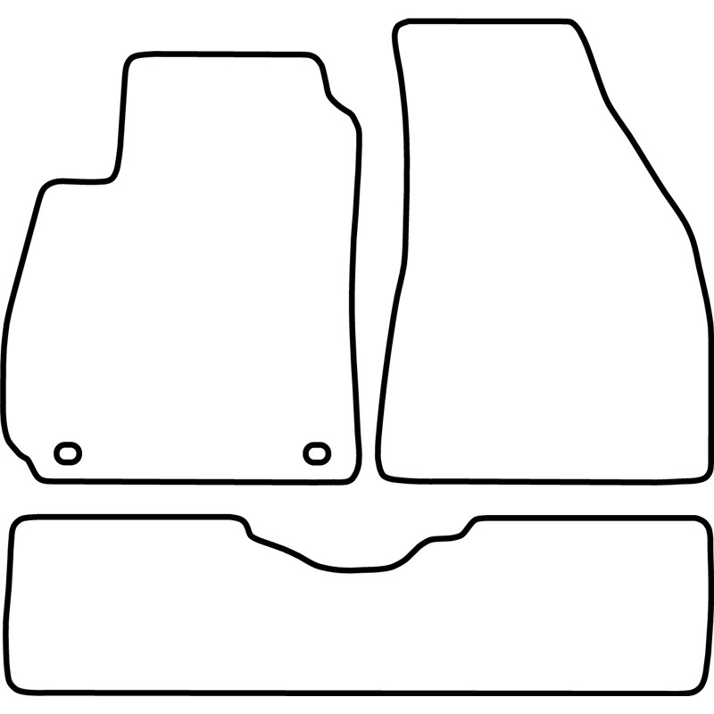 Automatten Velours  Hyundai Santa Fe 2000-2006