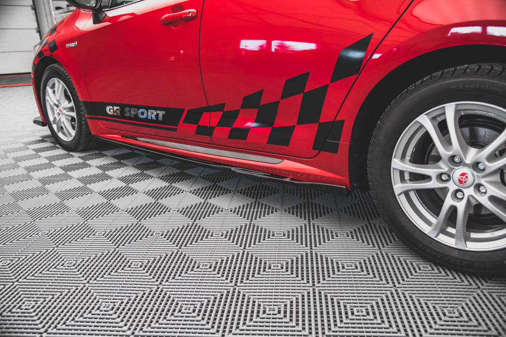 Zijskirts Toyota Collora GR Sport Hatchback XII Maxton Glans Zwart