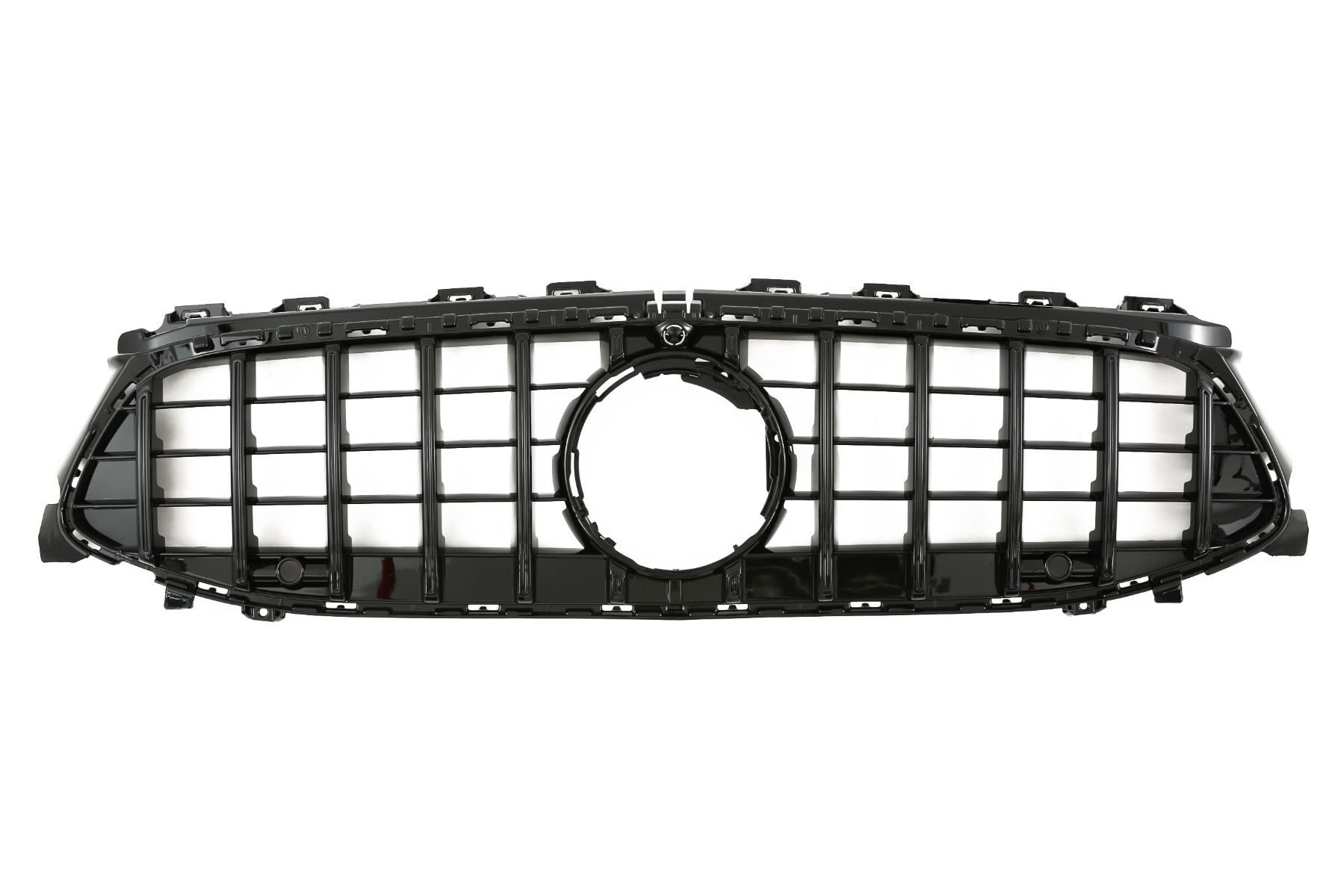Grill Mercedes CLA C118, X118 facelift Glans Zwart 23-.. GT Look