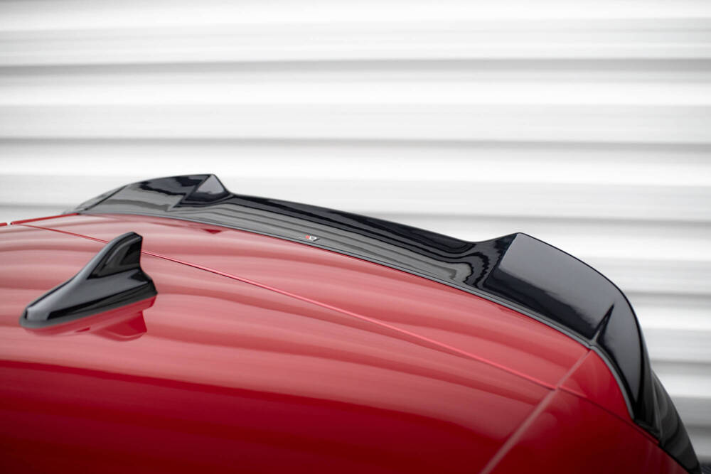 Spoiler Volkswagen Golf 8 GTI / GTD / GTE / R / R-line Maxton Glans Zwart