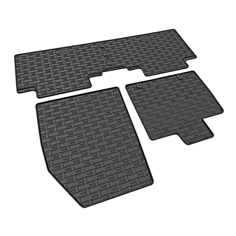 CIKCAR Rubber matten  BYD Atto 3 Evo 2026- (4-delig + montagesysteem)