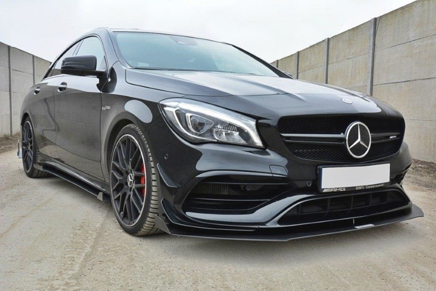 Race voorspoiler Mercedes CLA A45 AMG Maxton Design