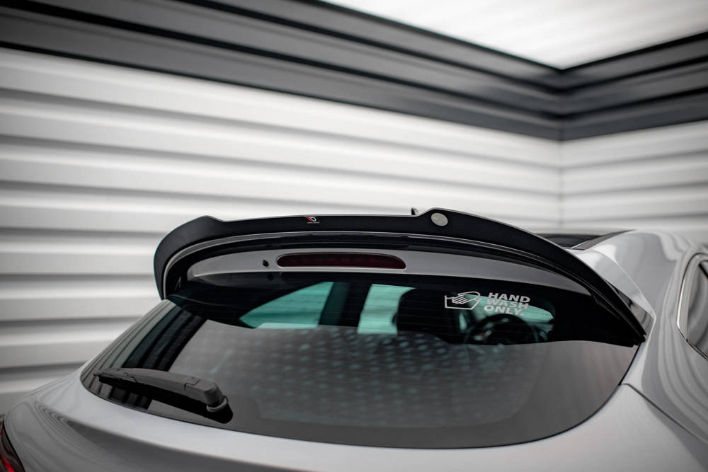 Spoiler Opel Astra J GTC OPC-Line Maxton Glans Zwart