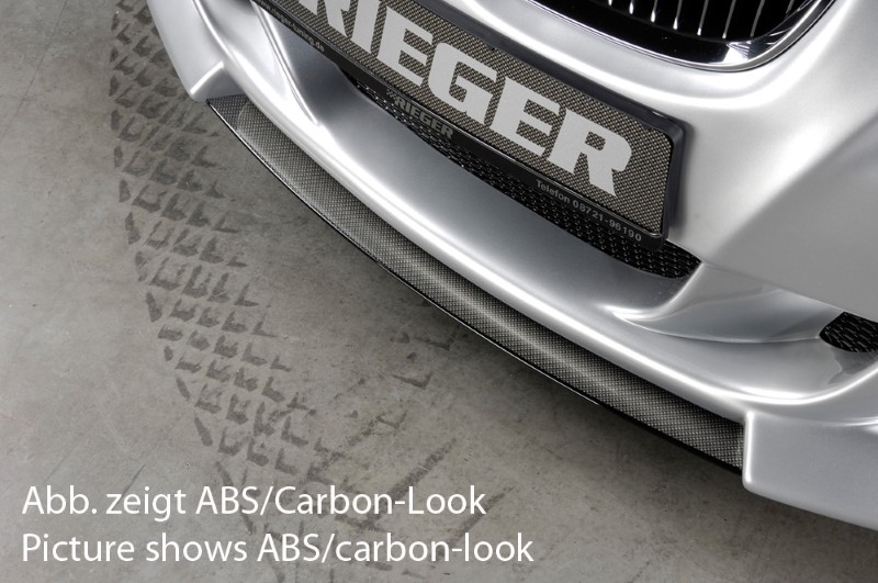 Spoilerzwaard voor Voorspoilerlip BMW E92 Coupe Rieger