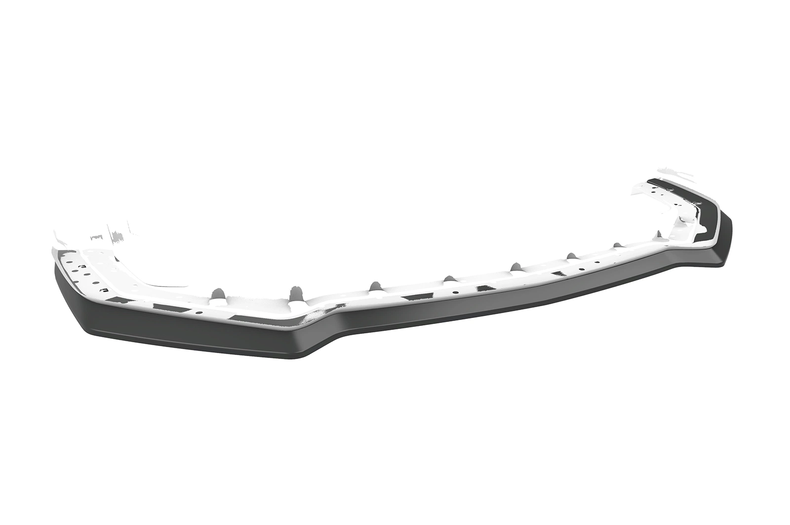 Voorspoiler Ford Mustang VI glans zwart – 08/2017–
