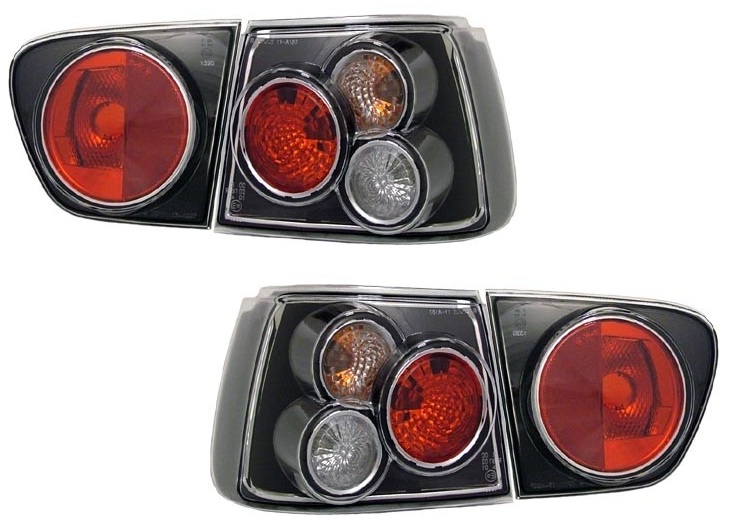 Taillights Seat Ibiza 99-02 lexus black