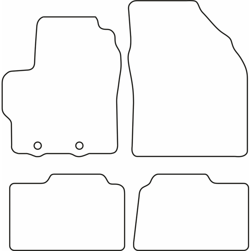 Automatten  Toyota Aygo X 2022-