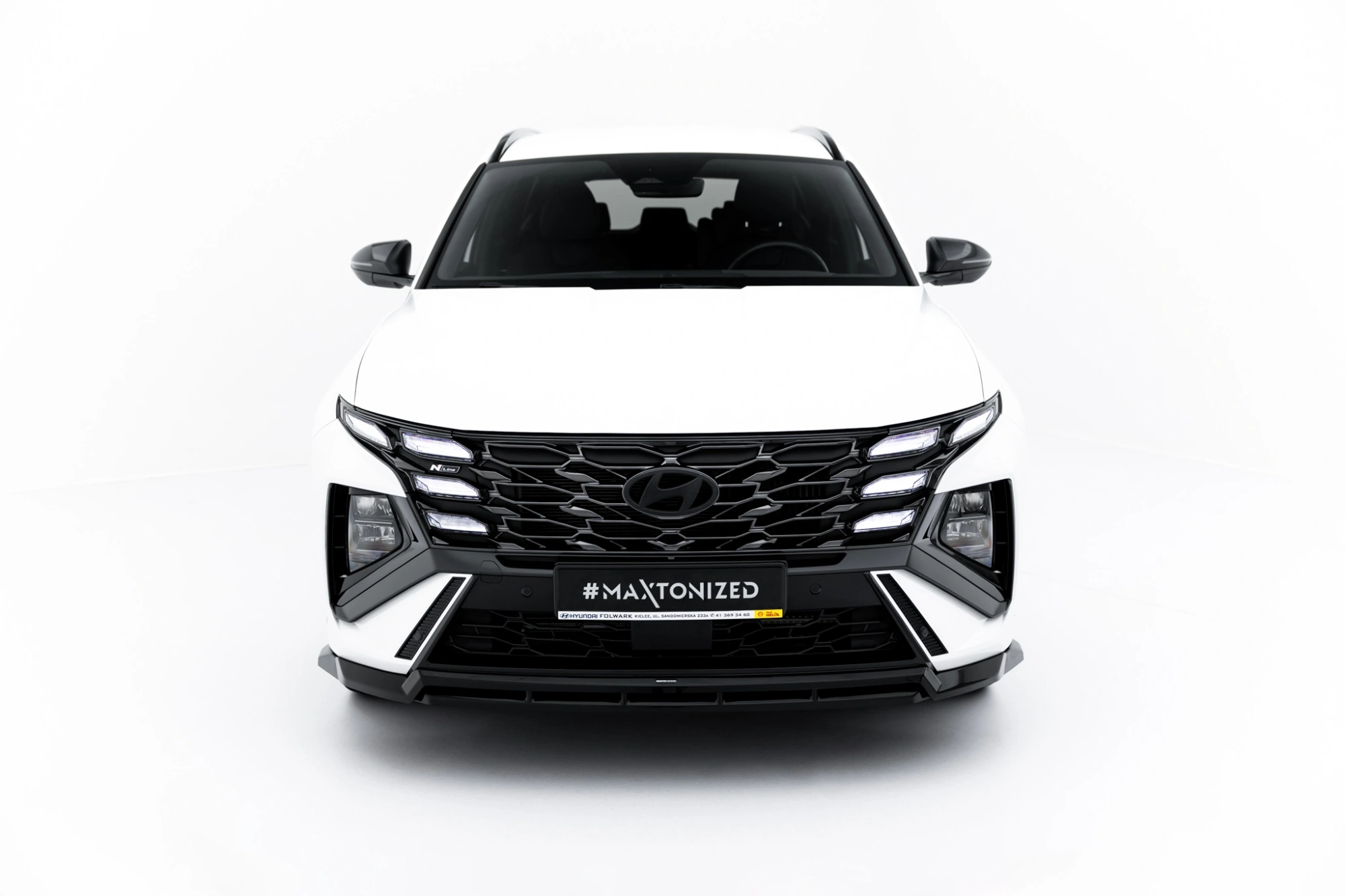 Bodykit Hyundai Tucson N-Line Mk4 Facelift Glans Zwart Maxton