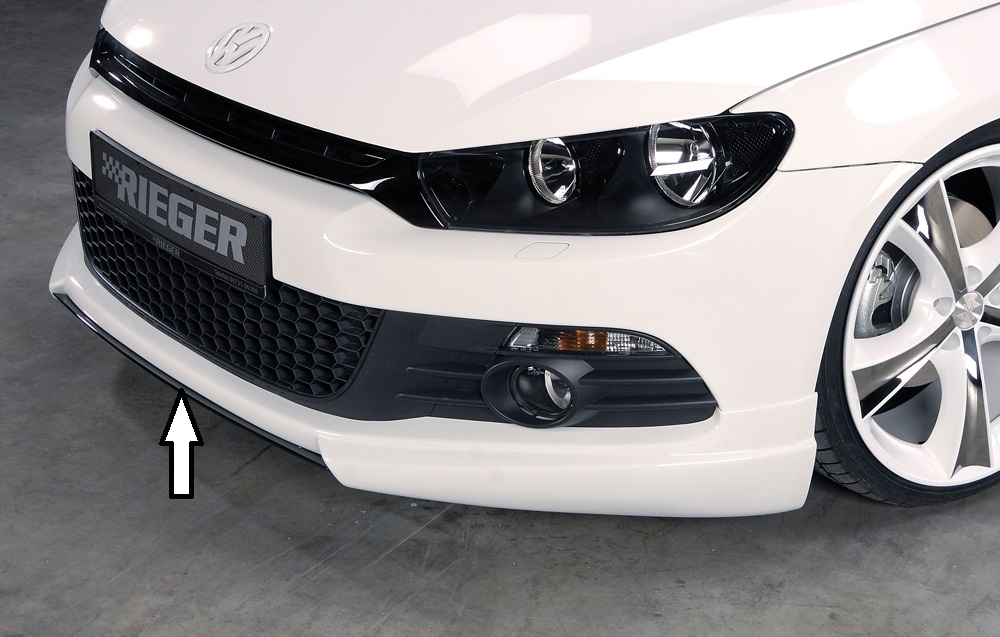 Spoilerzwaard VW Scirocco III Rieger Carbon