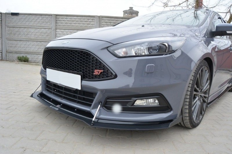 Hybride Voorspoiler V.2 Ford Focus ST Mk3 FL