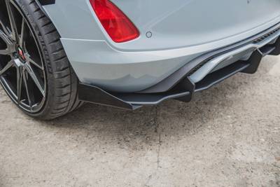 Racing Diffuser Ford Fiesta Mk8 ST Glans Zwart