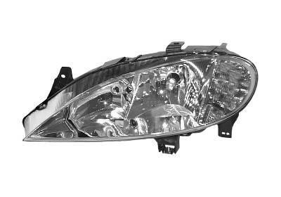 koplamp, H7+H1, elektr verstelb, links Renault Megane, 1999-2002