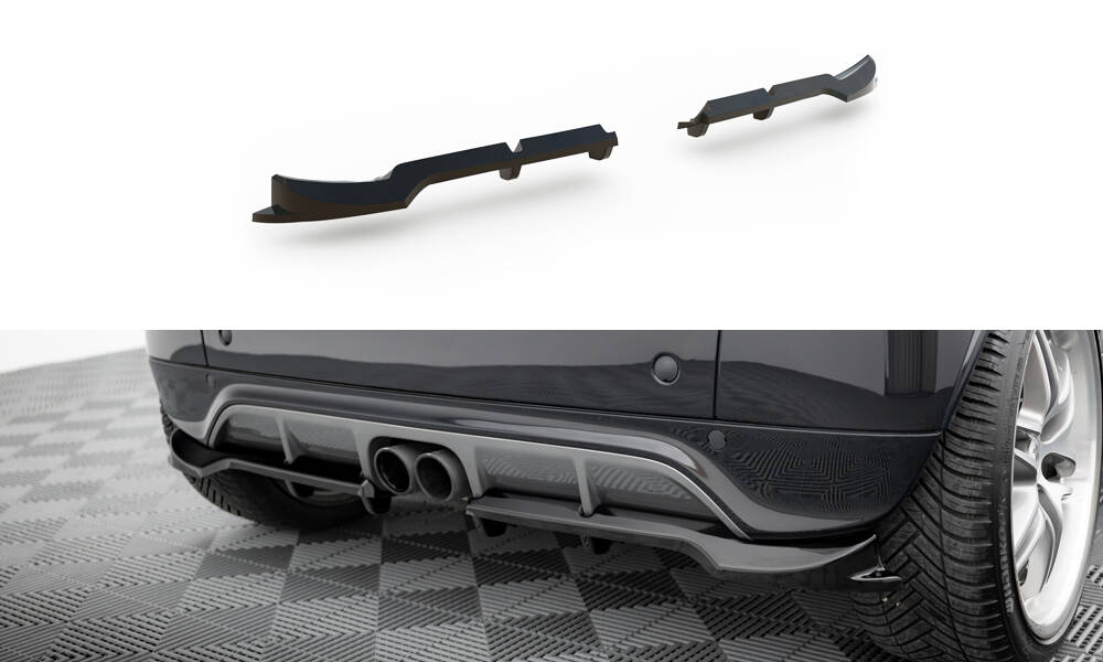 Achterdiffuser Splitter Brabus Smart Fortwo C451 Facelift