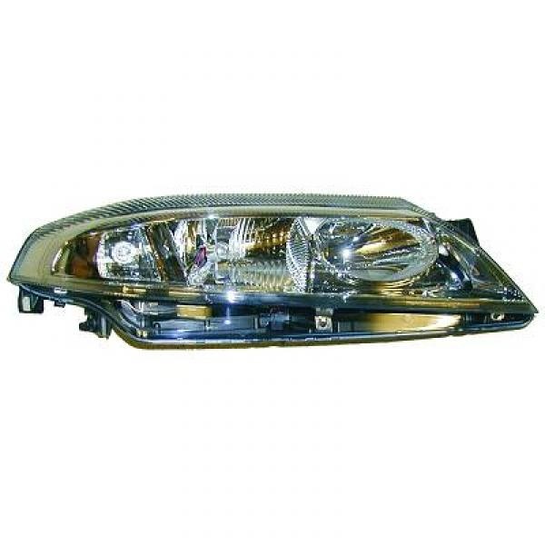 Koplamp rechts LAGUNA 01-05 DEPO H1+H7