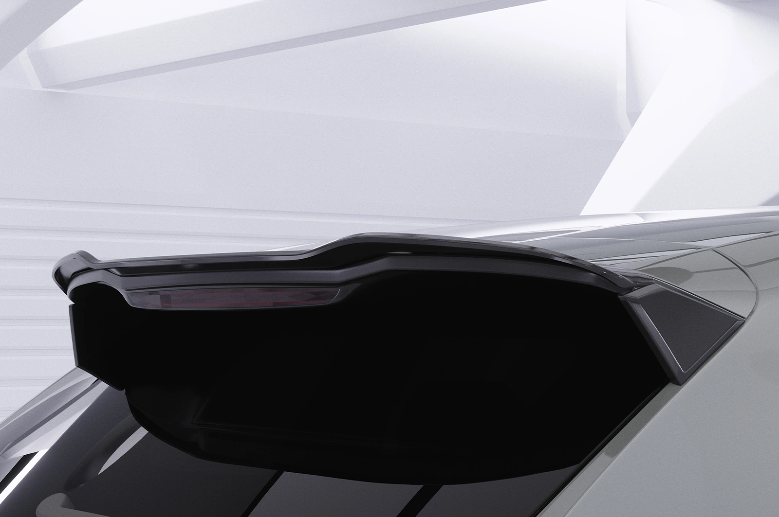 Achterspoiler Porsche Cayenne Typ 92A Glans Zwart 2010-2015 (voor Facelift) – CSR Automotive