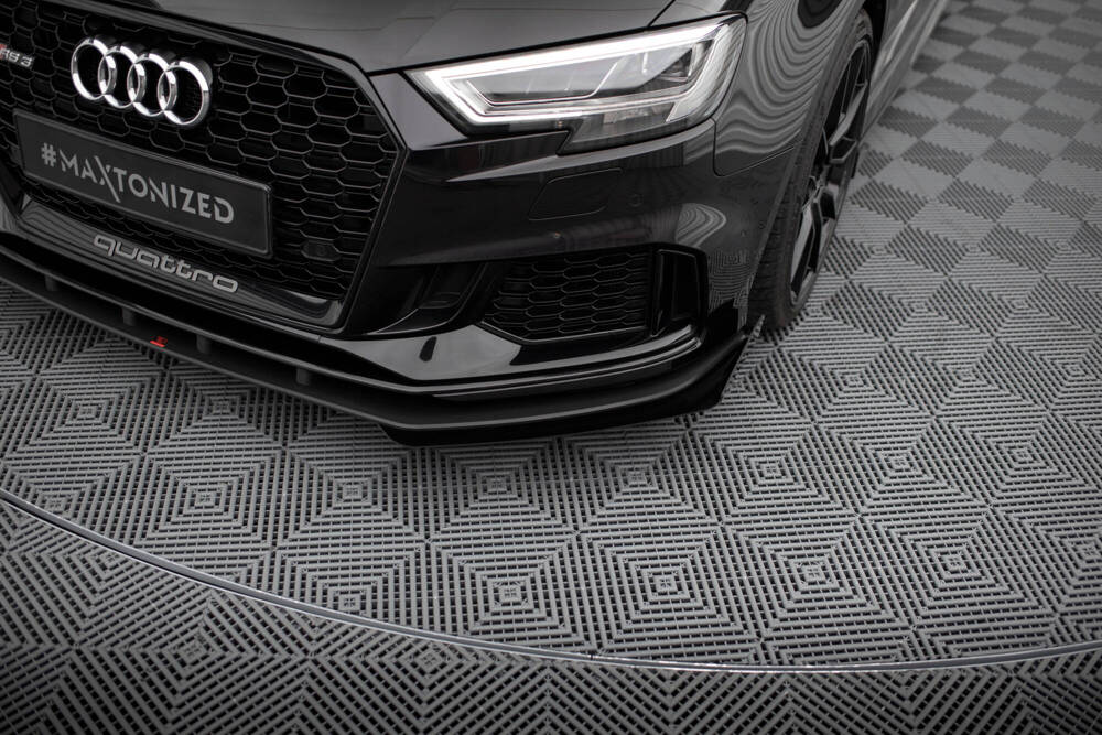 Voorspoiler met Canards Audi RS3 Limousine 8V FL Maxton Street Pro
