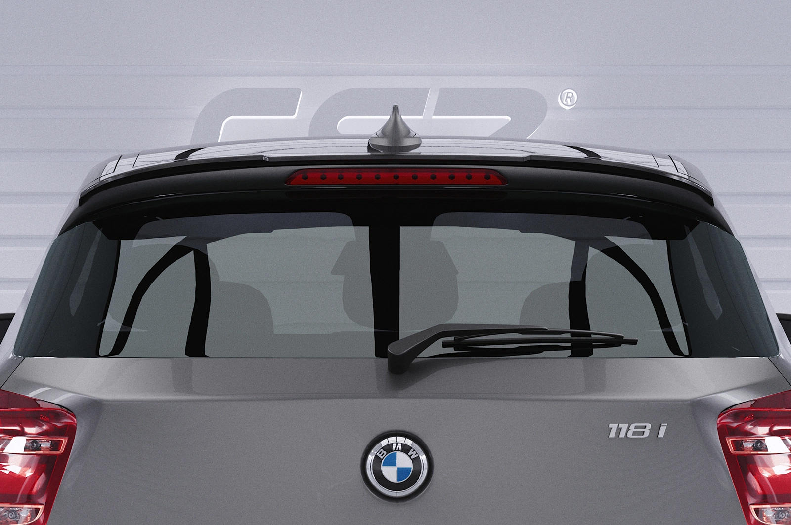Achterspoiler BMW 1er F20/F21 Glans Zwart – CSR Automotive – 2011–2019