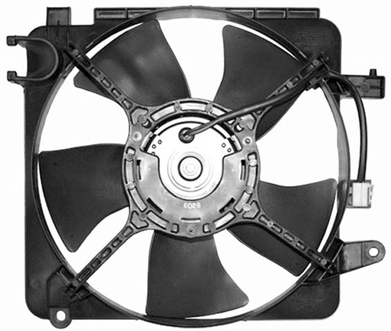 Radiator FAN COMPLEET Chevrolet Matiz 06->> 320mm 800Ie/1000Ie +